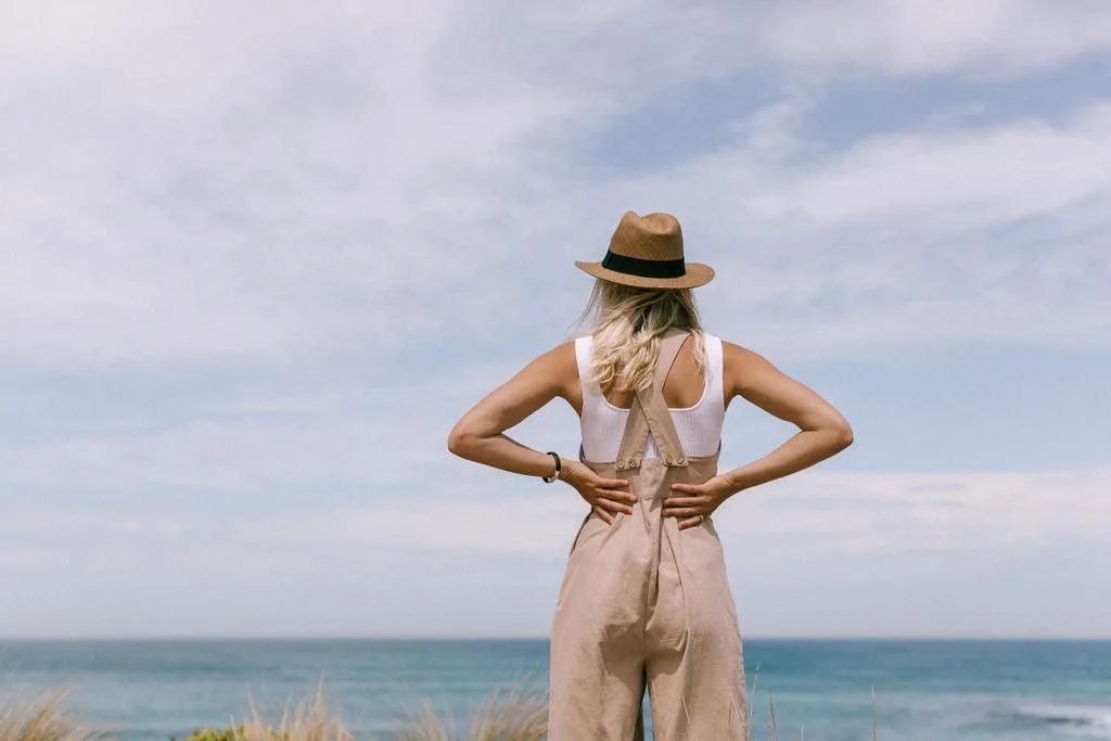 Panama Hat - Fedora - Tobacco