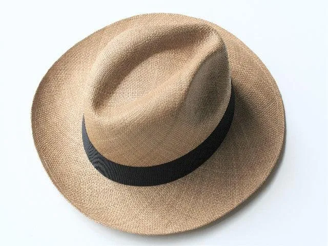 Panama Hat - Fedora - Tobacco