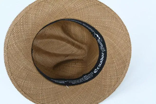 Panama Hat - Fedora - Tobacco