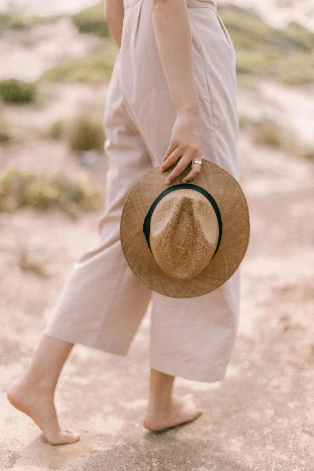 Panama Hat - Fedora - Tobacco