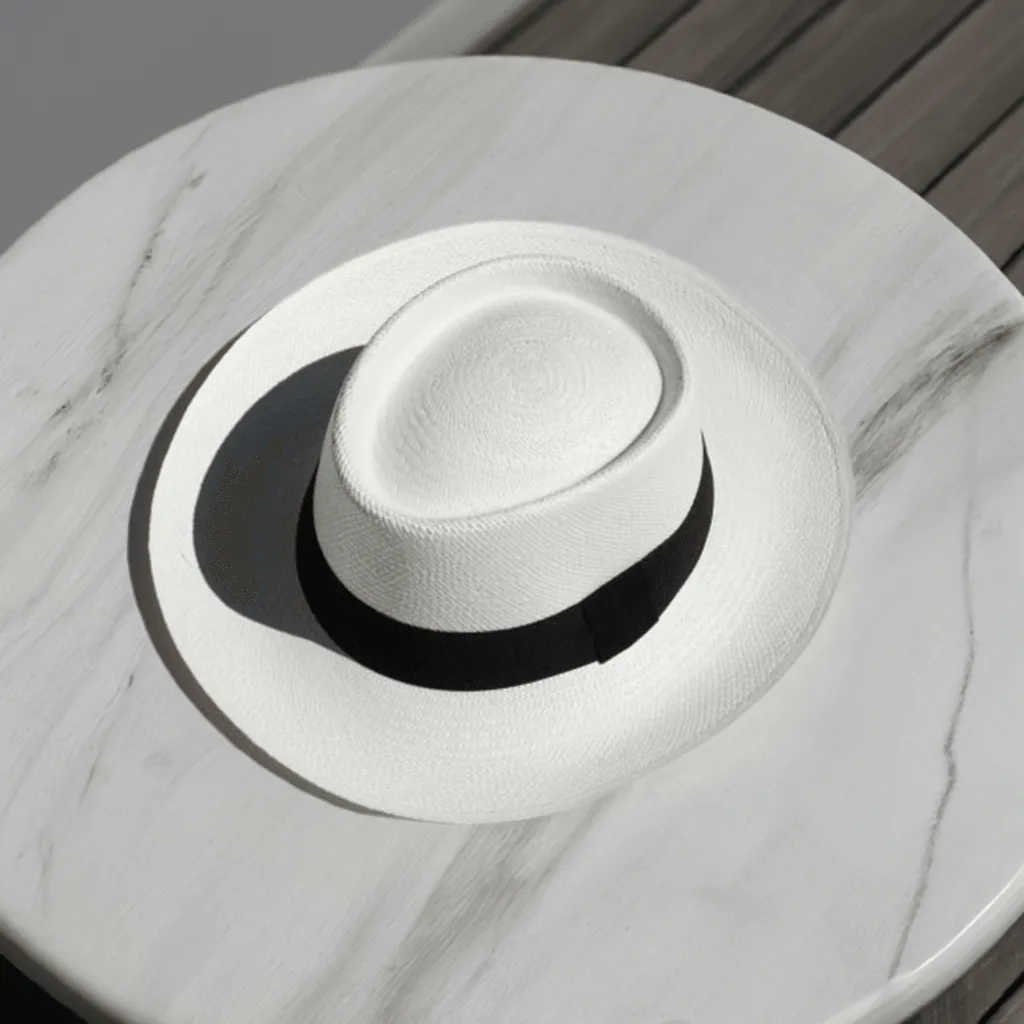 Panama Hat - Gambler - Ivory