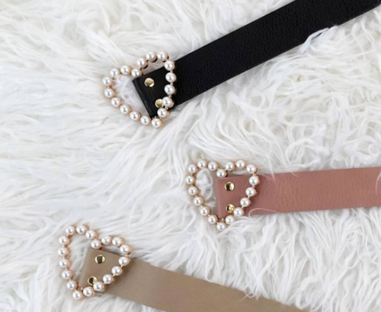 Pearl Heart Belt