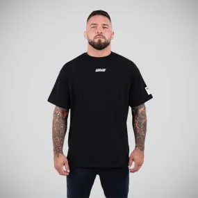 Scramble Logo Oversized Tee Black