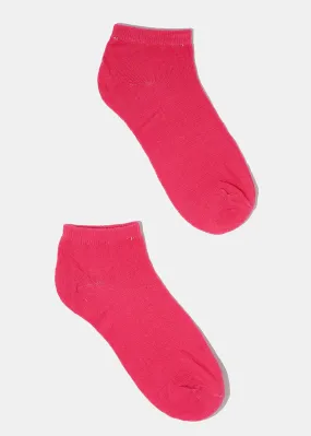 Solid Color Ankle Socks