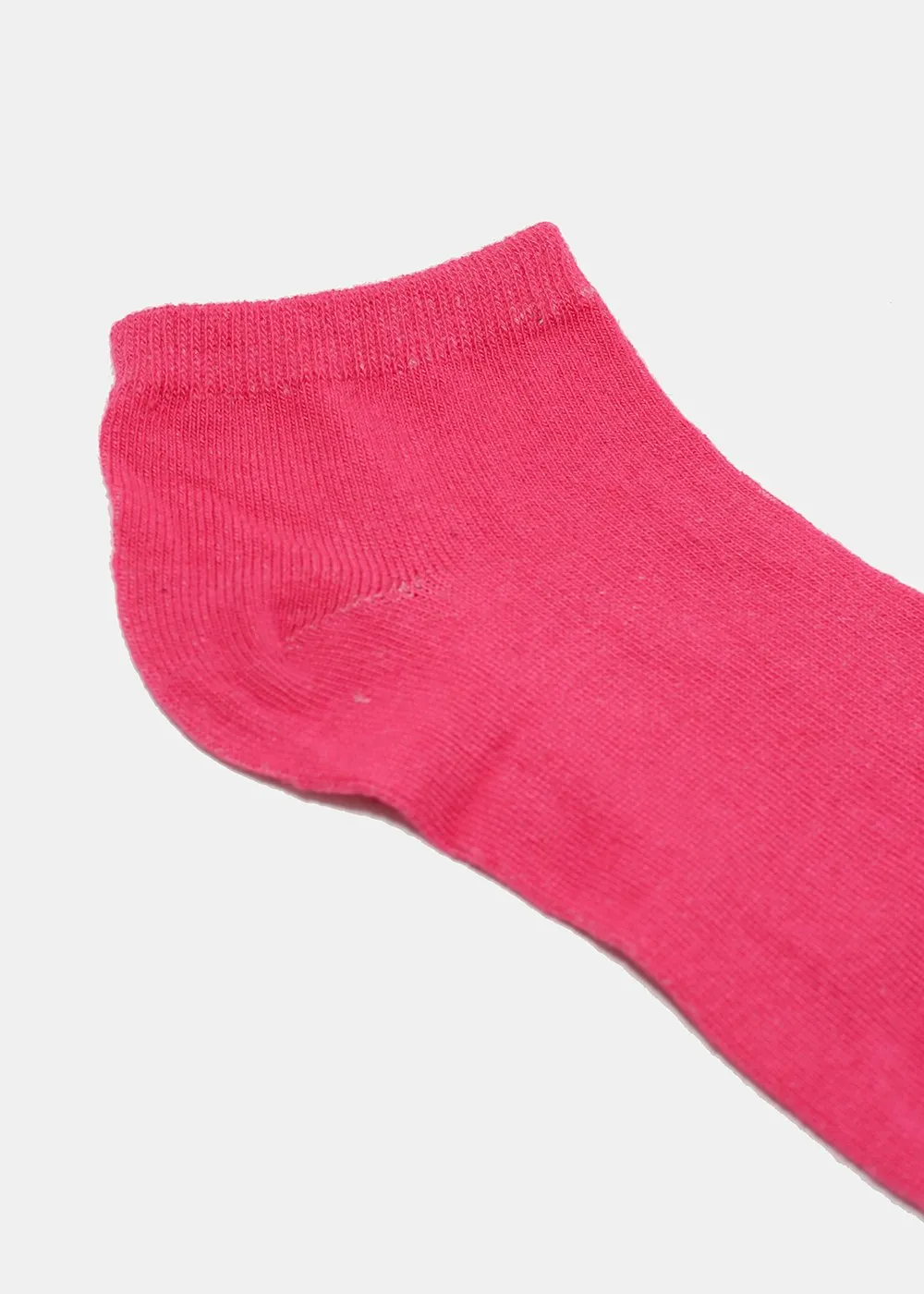 Solid Color Ankle Socks