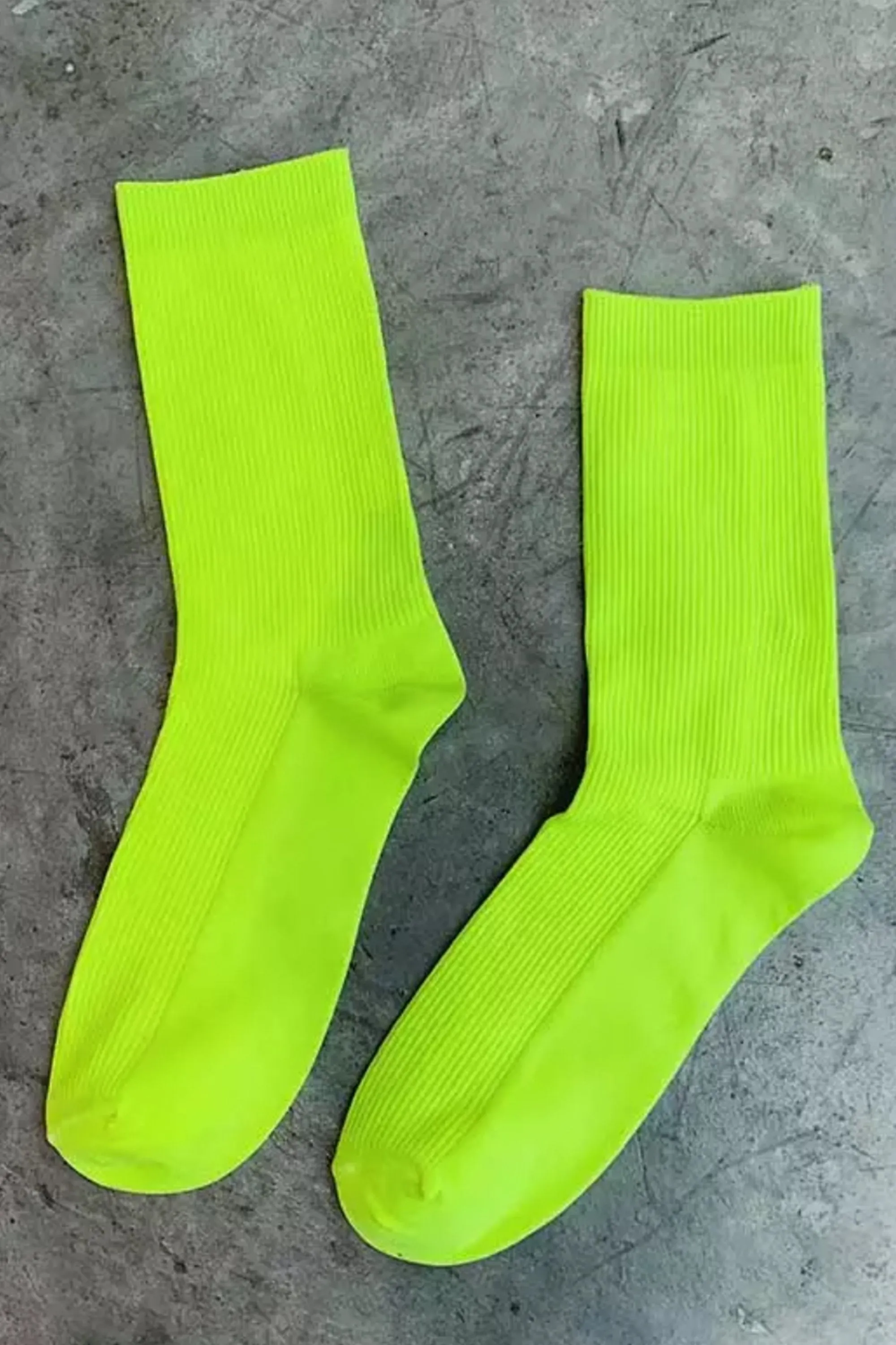 Solid Color Neon Socks