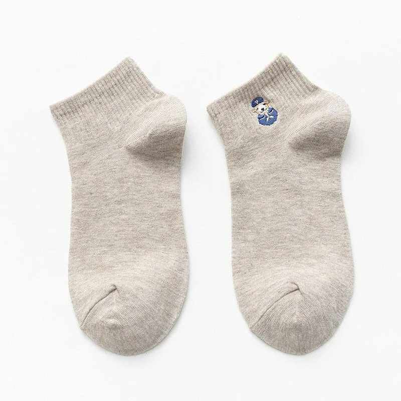 Solid Color Thick Warm Socks Sets For Kids