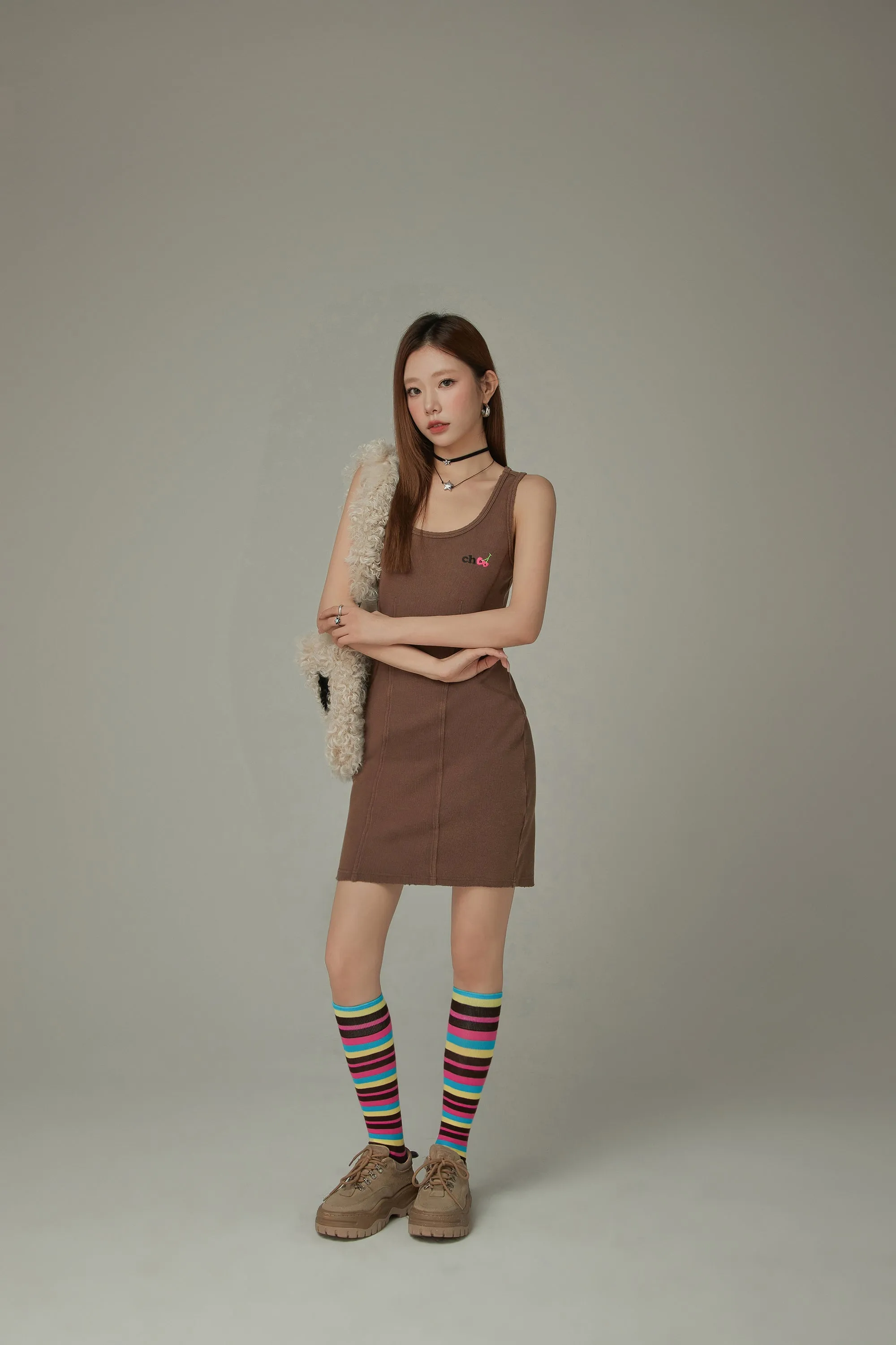 Striped Knee Socks