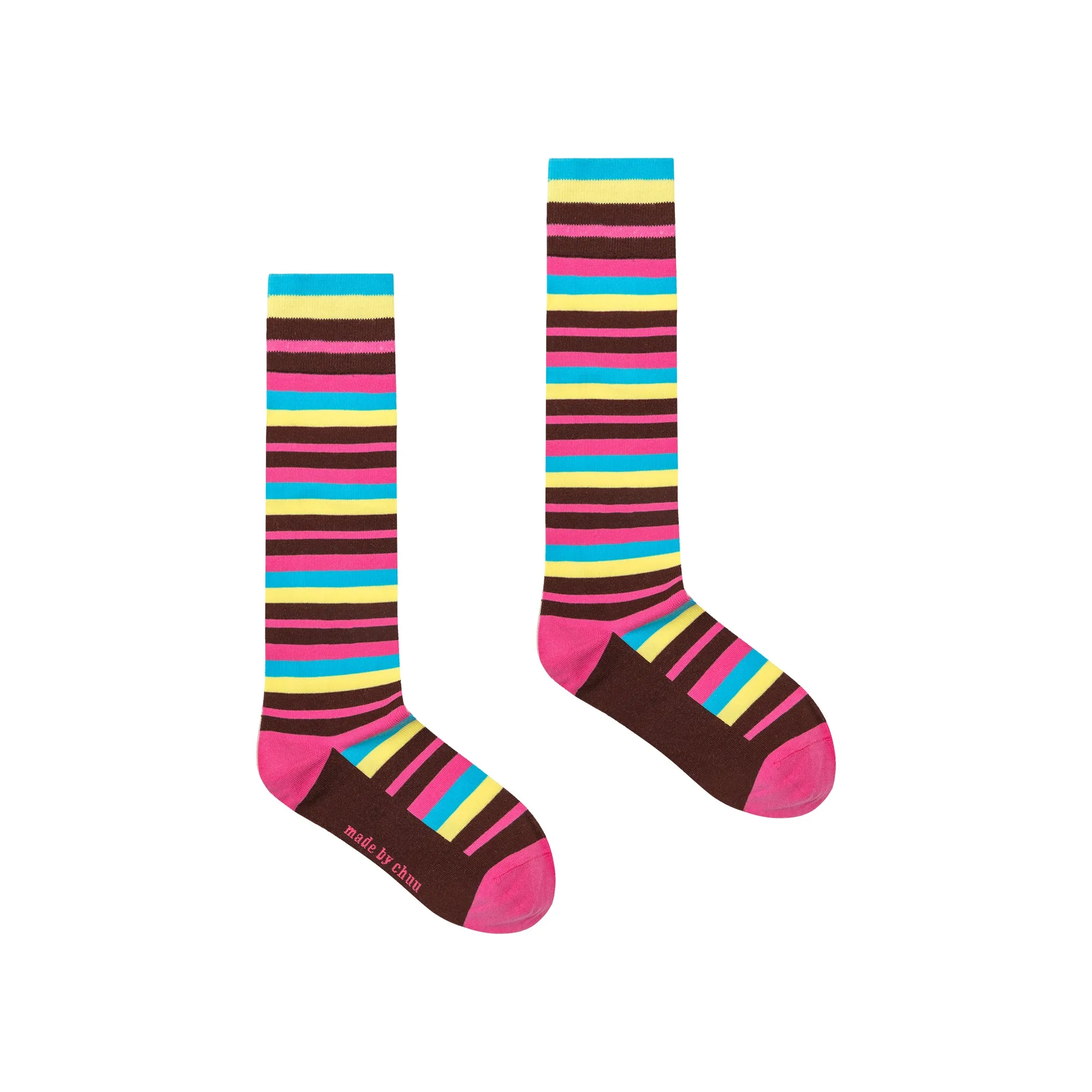 Striped Knee Socks