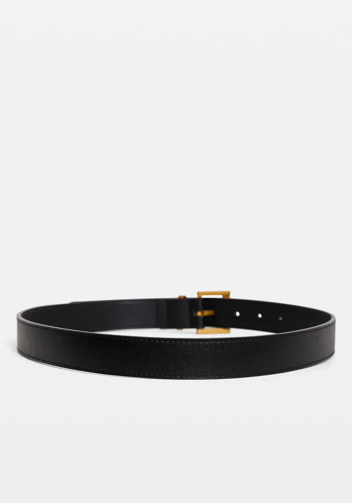 SUIT BELT BLACK / GOLD