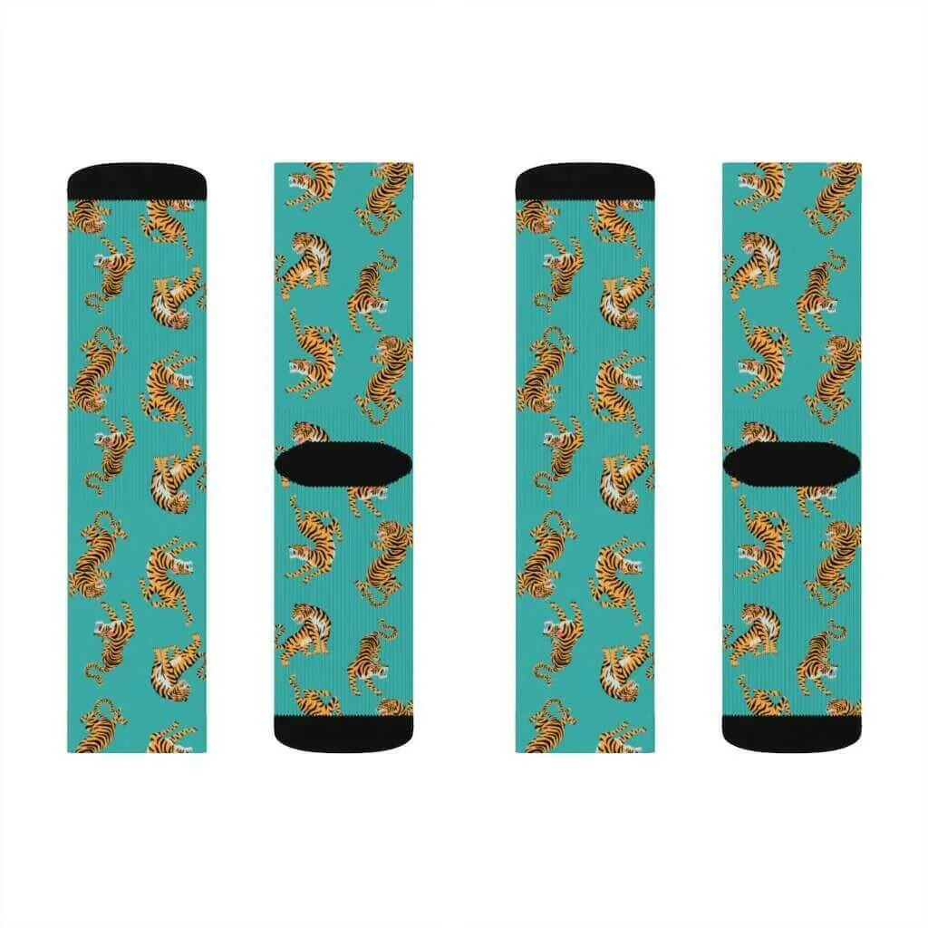 Tiger Fun Novelty Socks