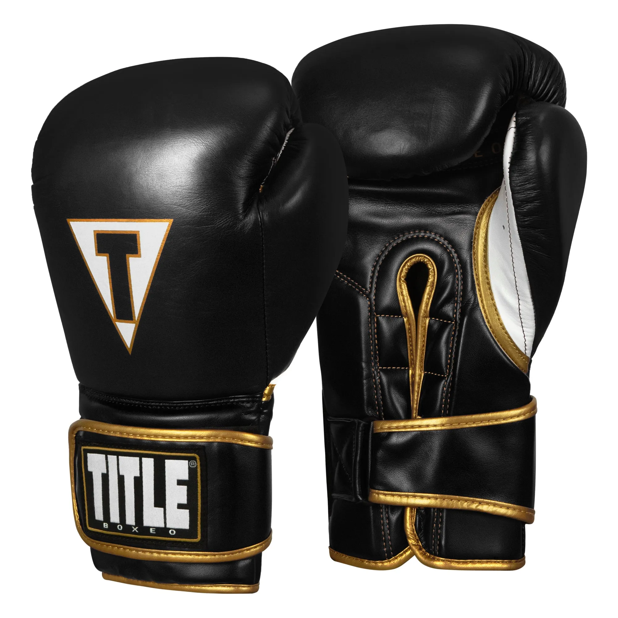 TITLE Boxeo Mexican Leather Bag Gloves Quatro