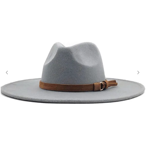 Wide Brim Floppy Panama Hat